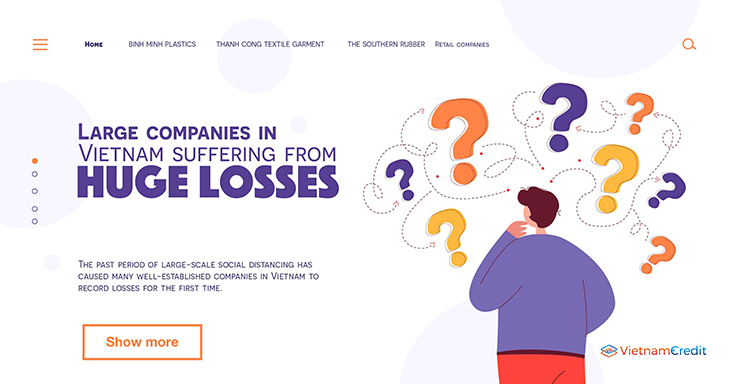 Large companies in Vietnam suffering from huge losses